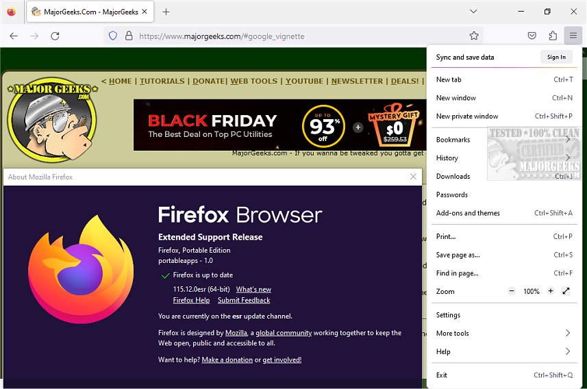Download Mozilla Firefox ESR (Legacy) - MajorGeeks